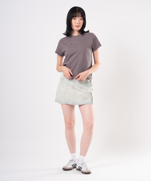 Levi's(リーバイス)の「Levi's/リーバイス グラフィック クラシック Tシャツ(Tシャツ/カットソー・レディース・グレー・XS/S/M)」の12枚目の写真