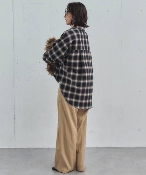 Doux archives（ドゥアルシーヴ）の「【セットアップ対応】ワイドベイカーパンツ（その他パンツ・レディース・ベージュ/ブラウン/ワイン・38/36）」の14枚目の写真