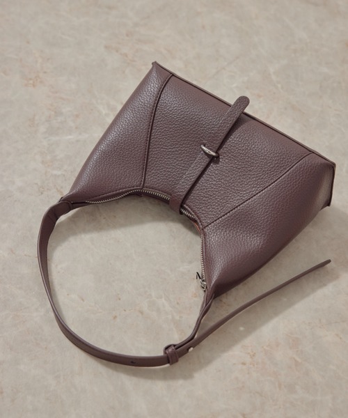 ECREL（エクレール）の「ベルトフラップミニバッグ（ショルダーバッグ・レディース・ベビーピンク/ブラウン・FREE）」の21枚目の写真
