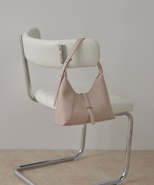 ECREL（エクレール）の「ベルトフラップミニバッグ（ショルダーバッグ・レディース・ベビーピンク/ブラウン・FREE）」の18枚目の写真