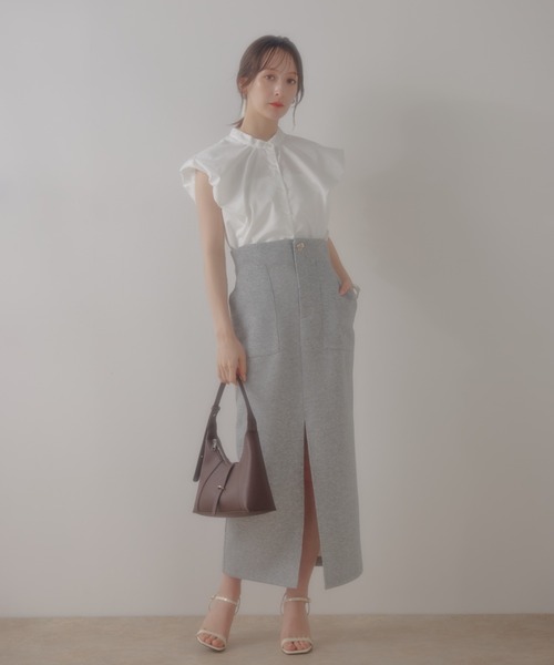 ECREL（エクレール）の「ベルトフラップミニバッグ（ショルダーバッグ・レディース・ベビーピンク/ブラウン・FREE）」の13枚目の写真