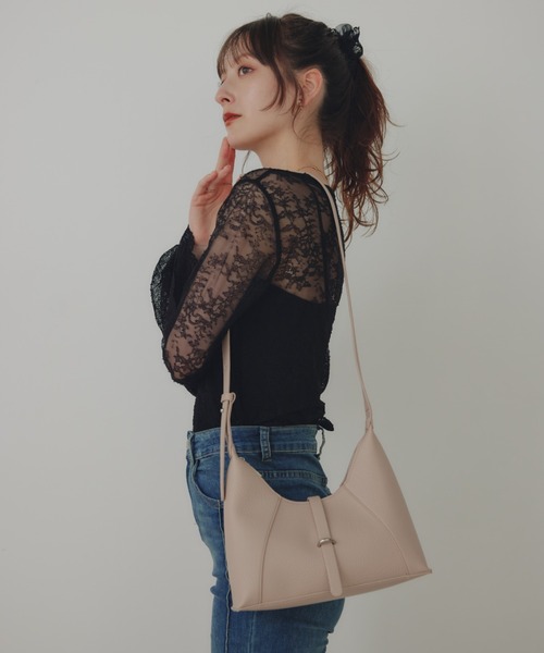 セール】ベルトフラップミニバッグ（ショルダーバッグ）｜ECREL