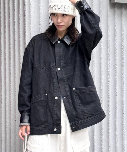 CIAOPANIC TYPY レザージャケット CIAOPANIC TYPY レザージャケット ライダース フェイクレザー