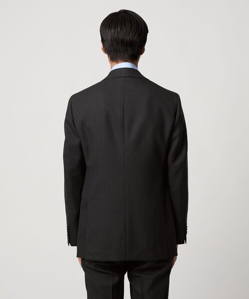 山栄 バーズアイ シングル3ボタン スーツ REGULAR MODEL‐ストレッチ