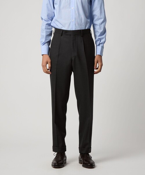 山栄 バーズアイ シングル3ボタン スーツ REGULAR MODEL‐ストレッチ