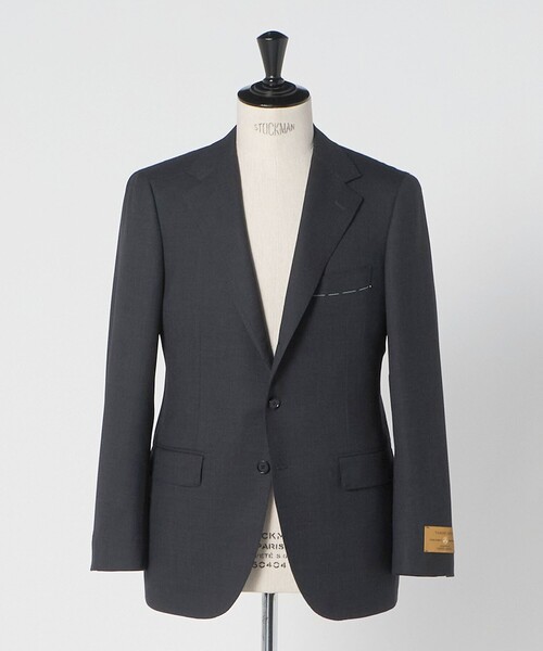 山栄 バーズアイ シングル3ボタン スーツ REGULAR MODEL‐ストレッチ