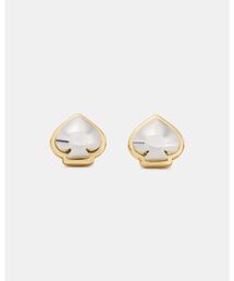 kate spade new york（ケイトスペード ニューヨーク）の「スカルプテッド スペード ミニ ピアス（ピアス（両耳用）・メンズ）」