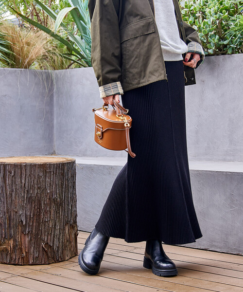 リブマーメイドスカート/ニットスカート（スカート）｜FREAK'S STORE