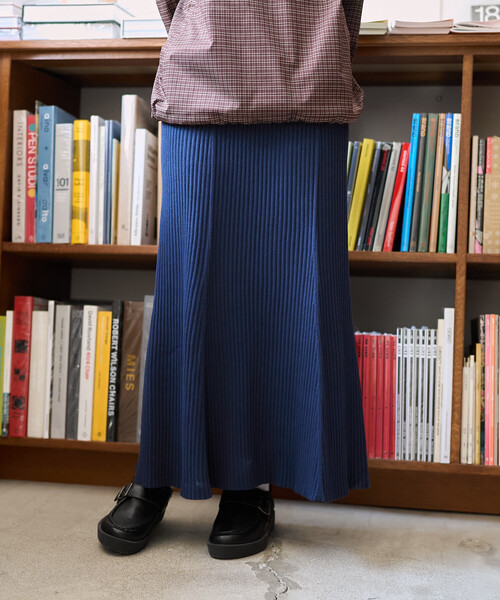 FREAK'S STORE（フリークスストア）の「＜新色追加＞ リブマーメイドスカート/ニットスカート（スカート・レディース・グレー/ブラック/レッド/ネイビー/ブラウン・ﾌﾘ-）」の11枚目の写真