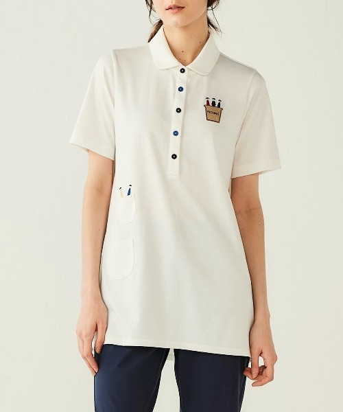 ☆新品☆PICONE ピッコーネ レディス半袖ポロシャツ 半袖冷感ポロチュニック（ポロシャツ）｜Picone CLUB（ピッコーネ