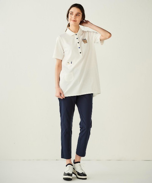 Picone CLUB（ピッコーネクラブ）の「半袖冷感ポロチュニック