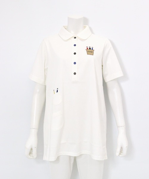 半袖冷感ポロチュニック（ポロシャツ）｜Picone CLUB（ピッコーネ