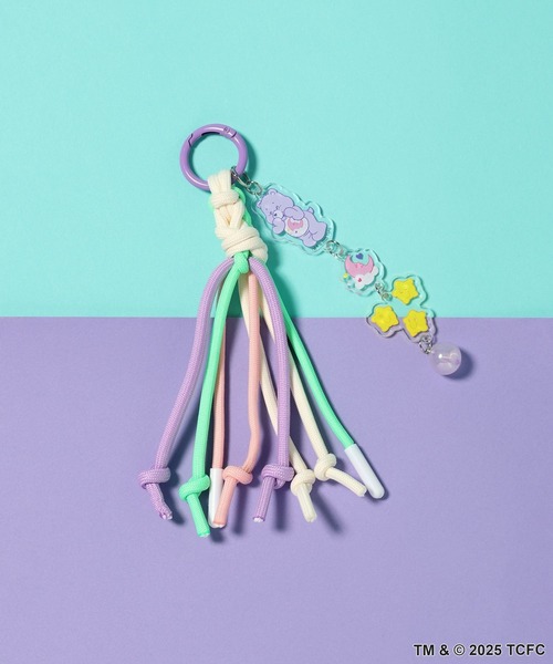 ケアベア(TM)】コラボカラフルロープチャーム[tiny tiny