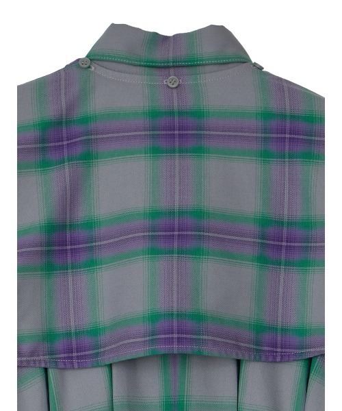 セール】3WAY OMBRE CHECK FLARE DRESS（ワンピース）｜Ameri（アメリ