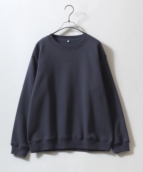 ANPAS(アンパス)の「Organic Cotton Fleece Lining SweatShirt/オーガニックコットン 裏起毛 スウェット トレーナー メンズ レディース(スウェット・メンズ・ホワイト/マスタード/ネイビー/ブラック/オリーブ/グレー/アッシュブラウン/ブルー・M/L/LL)」の15枚目の写真