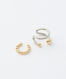 DISCOAT（ディスコート）の「【GOLDY】うねツブツブSETイヤカフ（イヤーカフ）」