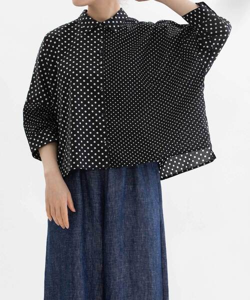 Ciel misc6分袖シャツ（シャツ/ブラウス）｜nop de nod