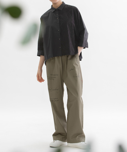 Ciel misc6分袖シャツ（シャツ/ブラウス）｜nop de nod