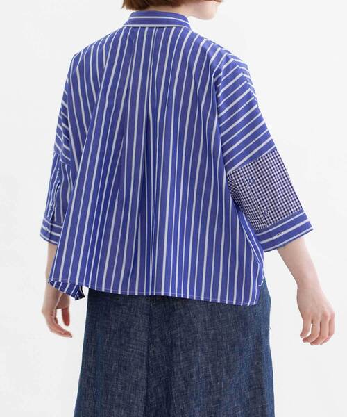 ノップドゥノッド（nop de nod）/Ciel misc6分袖シャツ Ciel misc6分袖シャツ（シャツ/ブラウス）｜nop de nod