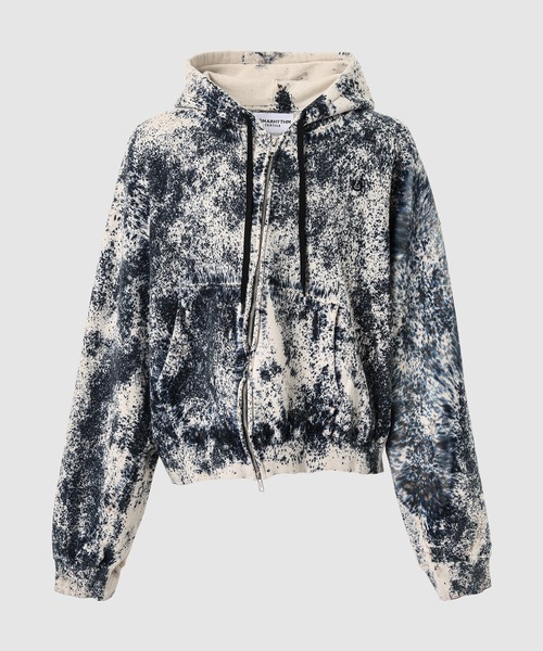 NOMA t.d.（ノーマティーディー）の「Hand Dye Twist Parka（パーカー・メンズ・ネイビー/オリーブ×ブラック/その他2/その他1・4/3）」の4枚目の写真