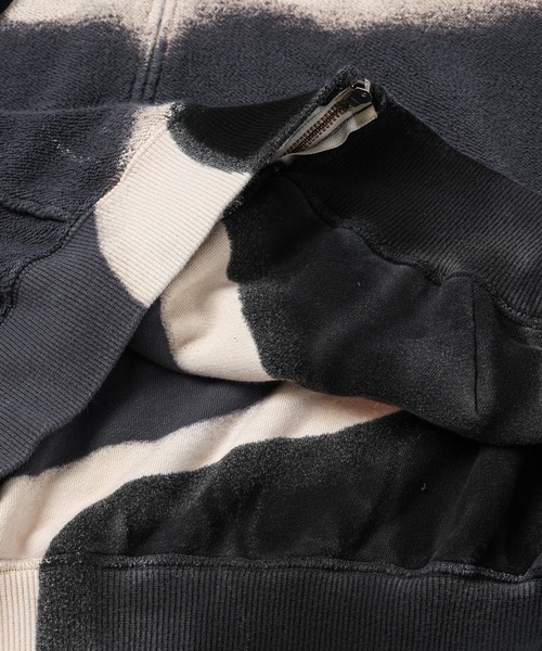 NOMA t.d.（ノーマティーディー）の「Hand Dye Twist Parka（パーカー・メンズ・ネイビー/オリーブ×ブラック/その他2/その他1・4/3）」の9枚目の写真