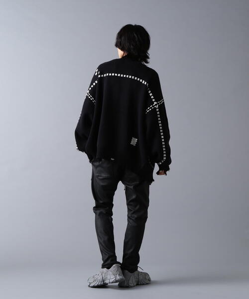 DankeSchon/ダンケシェーン/HAND STITCH KNIT CARDIGAN（カーディガン