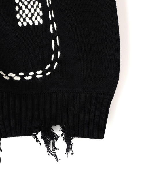 DankeSchon/ダンケシェーン/HAND STITCH KNIT CARDIGAN（カーディガン