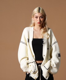 DANKE SCHON | DankeSchon/ダンケシェーン/HAND STITCH KNIT CARDIGAN(カーディガン/ボレロ)