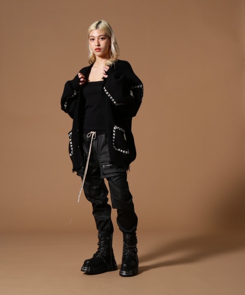 DankeSchon/ダンケシェーン/HAND STITCH KNIT CARDIGAN（カーディガン