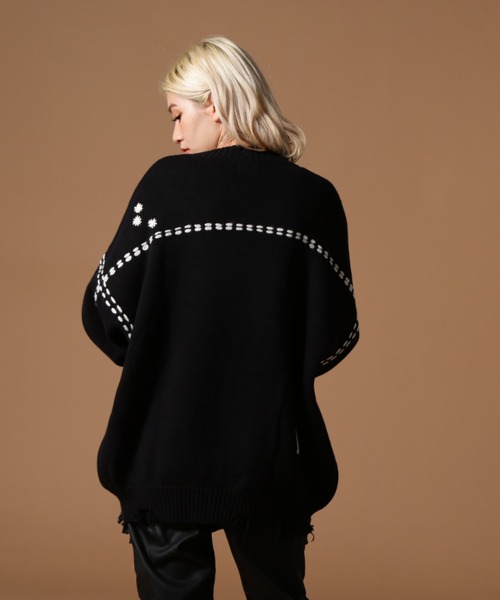 DankeSchon/ダンケシェーン/HAND STITCH KNIT CARDIGAN（カーディガン