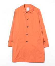 ブランド古着】メンズのステンカラーコート（オレンジ/橙色系）古着