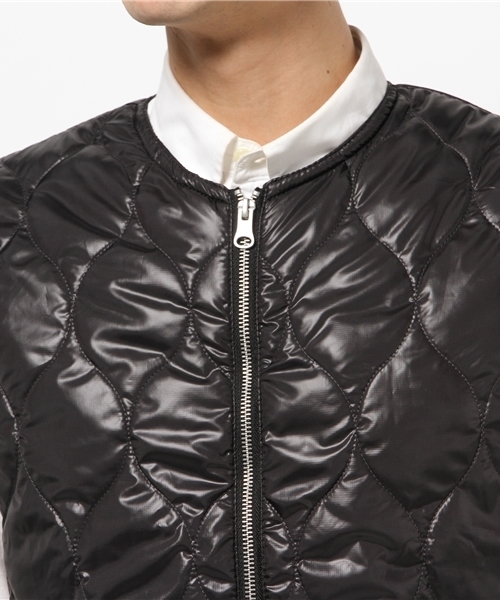 ikka（イッカ）の「リップストップインナーベスト（ダウンベスト・メンズ・ブラック/オリーブ・LARGE/MEDIUM/X-LARGE）」の3枚目の写真