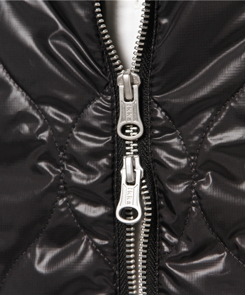 ikka（イッカ）の「リップストップインナーベスト（ダウンベスト・メンズ・ブラック/オリーブ・LARGE/MEDIUM/X-LARGE）」の6枚目の写真