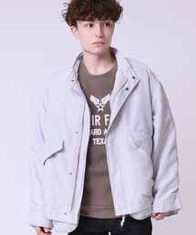   グレー モッズコート　ジャケット J.PRESS（ジェイプレス）の「【撥水加工】Artirosa モッズコート