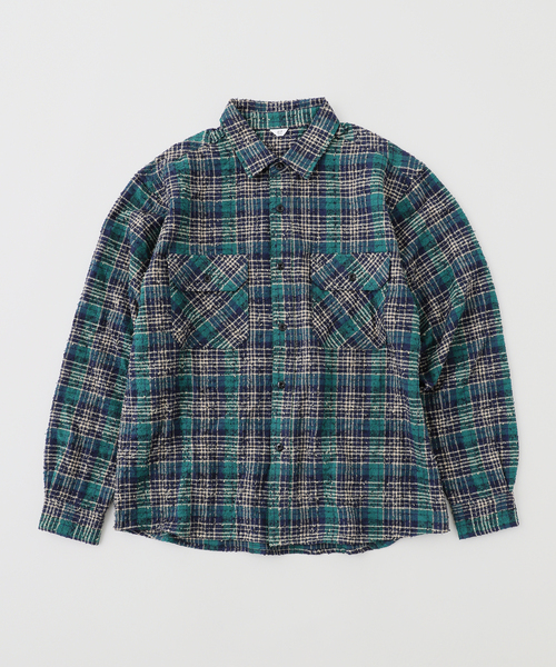 417 EDIFICE（フォーワンセブンエディフィス）の「ブークレチェック C.P.Oシャツ（シャツ/ブラウス・メンズ・ブラック/グリーン/レッド/ピンク・MEDIUM/LARGE）」の20枚目の写真