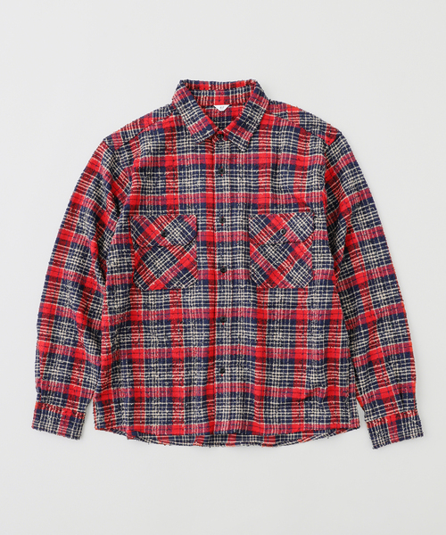 417 EDIFICE（フォーワンセブンエディフィス）の「ブークレチェック C.P.Oシャツ（シャツ/ブラウス・メンズ・ブラック/グリーン/レッド/ピンク・MEDIUM/LARGE）」の21枚目の写真