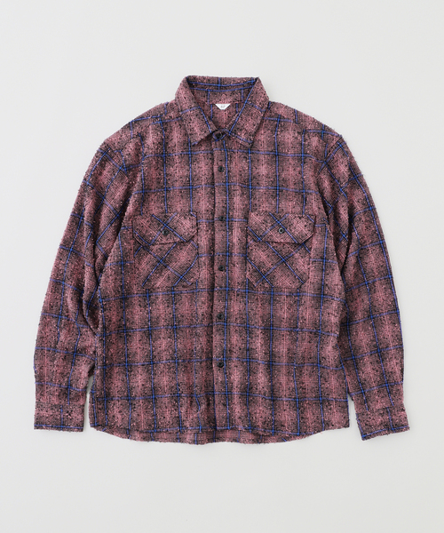 417 EDIFICE（フォーワンセブンエディフィス）の「ブークレチェック C.P.Oシャツ（シャツ/ブラウス・メンズ・ブラック/グリーン/レッド/ピンク・MEDIUM/LARGE）」の22枚目の写真