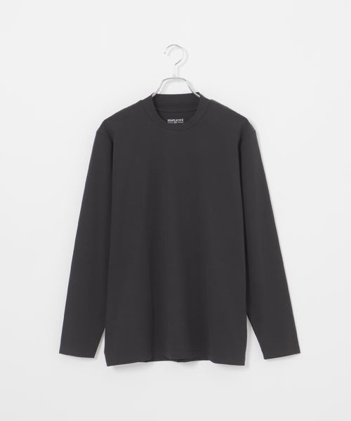 B.C STOCK（ベーセーストック）の「ドレス ロングスリーブTシャツ（Tシャツ/カットソー・メンズ・ホワイト/チャコールグレー/ブラック・SMALL/MEDIUM/LARGE）」の21枚目の写真