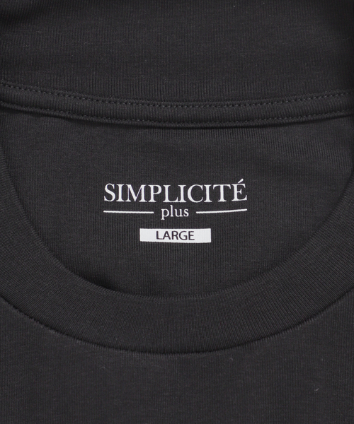 B.C STOCK（ベーセーストック）の「ドレス ロングスリーブTシャツ（Tシャツ/カットソー・メンズ・ホワイト/チャコールグレー/ブラック・SMALL/MEDIUM/LARGE）」の17枚目の写真