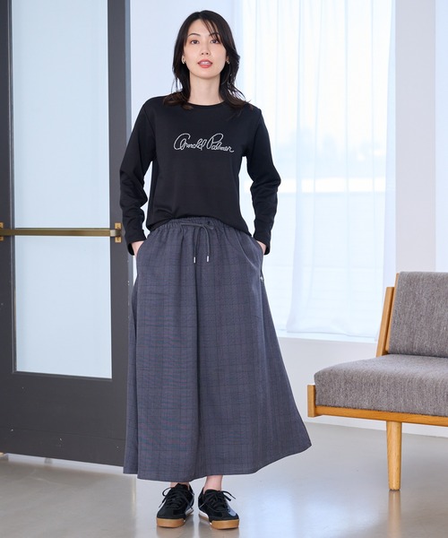 Arnold Palmer（アーノルドパーマー）の「テックスカート（スカート・レディース・ブラック/チャコールグレー/ベージュ・L/M/S）」の6枚目の写真