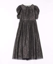 STRAWBERRY-FIELDS | ドットパルフェ_ドットチュールレイヤードドレス(ドレス)