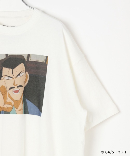 PAGEBOY（ページボーイ）の「【UNISEX/ 名探偵コナン】小五郎のおっちゃんTシャツ（Tシャツ/カットソー・レディース・オフホワイト/ブラック・FREE）」の15枚目の写真