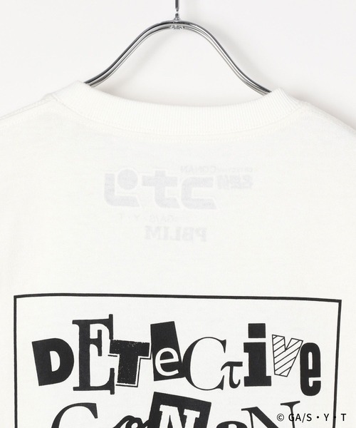 PAGEBOY（ページボーイ）の「【UNISEX/ 名探偵コナン】小五郎のおっちゃんTシャツ（Tシャツ/カットソー・レディース・オフホワイト/ブラック・FREE）」の20枚目の写真