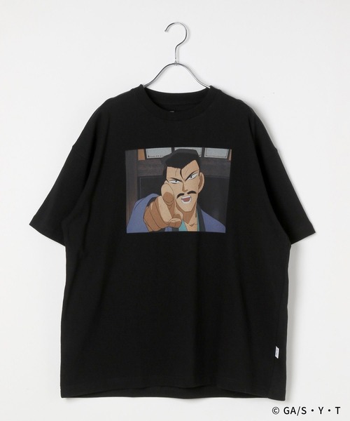 PAGEBOY（ページボーイ）の「【UNISEX/ 名探偵コナン】小五郎のおっちゃんTシャツ（Tシャツ/カットソー・レディース・オフホワイト/ブラック・FREE）」の22枚目の写真