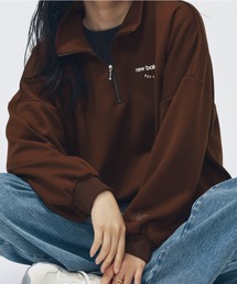 NEW BALANCE（ニューバランス）の「ニューバランス New Balance ハーフジッププルオーバー_（その他トップス・レディース）」