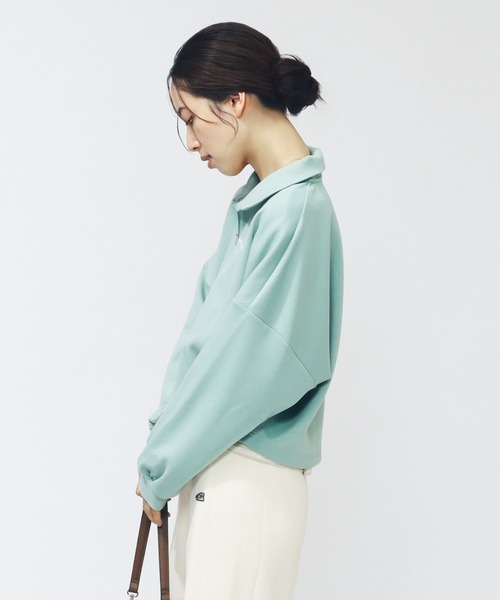 NEW BALANCE（ニューバランス）の「【アルペン限定】 ニューバランス New Balance THE CITY ハーフジッププルオーバー（スウェット・レディース・ブルー/ブラウン/ホワイト・M/L）」の19枚目の写真