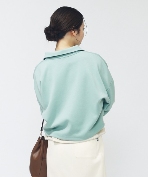 NEW BALANCE（ニューバランス）の「【アルペン限定】 ニューバランス New Balance THE CITY ハーフジッププルオーバー（スウェット・レディース・ブルー/ブラウン/ホワイト・M/L）」の20枚目の写真