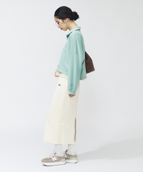 NEW BALANCE（ニューバランス）の「【アルペン限定】 ニューバランス New Balance THE CITY ハーフジッププルオーバー（スウェット・レディース・ブルー/ブラウン/ホワイト・M/L）」の22枚目の写真