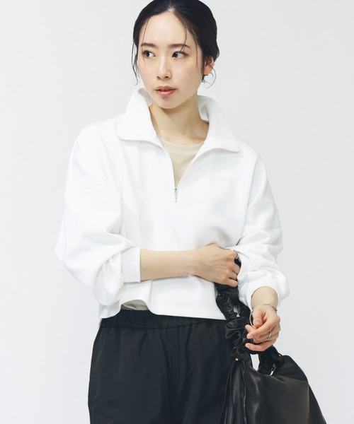 NEW BALANCE（ニューバランス）の「【アルペン限定】 ニューバランス New Balance THE CITY ハーフジッププルオーバー（スウェット・レディース・ブルー/ブラウン/ホワイト・M/L）」の12枚目の写真