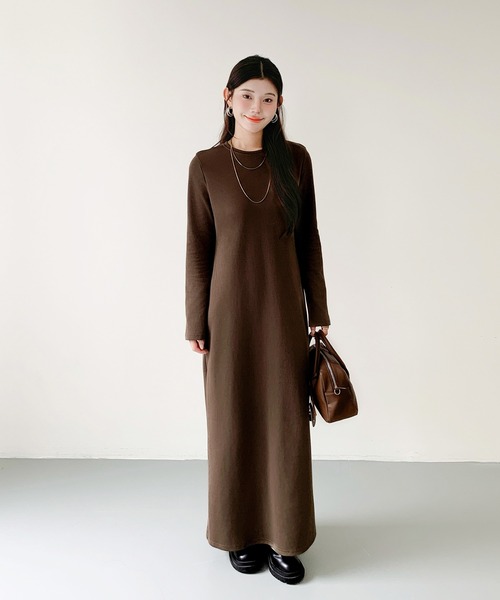 セール】【選べる丈感】ベーシックマキシワンピース（ワンピース）｜by